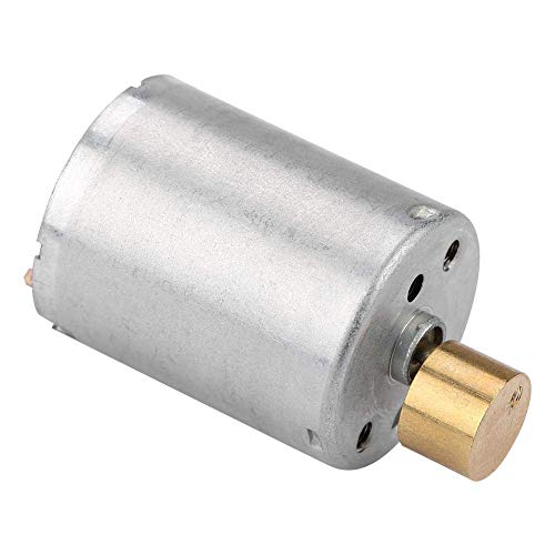 ICQUANZX DC Vibration Vibrationsmotorwelle Strong 12V 6000R mit 2 eisenrotierenden Vibrationsmotoren für Flugzeugmodelle und Massagegeräte von ICQUANZX