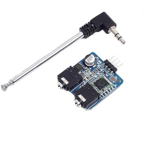 ICQUANZX TEA5767 Stereo-FM-Radio-Modul mit Teleskopantenne 76-108 MHz für Arduino ICQUANZX TEA5767 Stereo-FM-Radio-Modul mit Teleskopantenne 76-108 MHz für Arduino von ICQUANZX