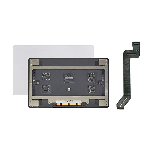 ICTION Ersatz-Trackpad mit Kabel für MacBook Pro Retina 15 Zoll A1707 (Ende 2016/Mitte 2017), silberfarben von ICTION