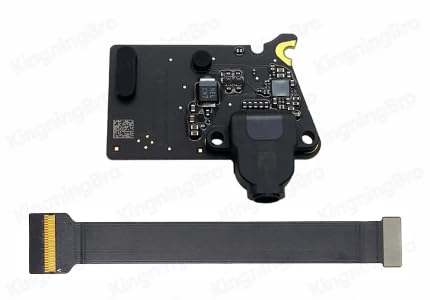 ICTION Kopfhörer-Audio-Buchsenplatine mit Flexkabel, Ersatz für MacBook Air Retina 13 Zoll A2337 Ende 2020 Jahr von ICTION