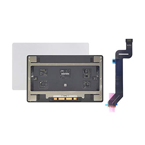 ICTION Touchpad Trackpad mit Kabel, Ersatz für Macbook Pro Retina 16 Zoll (40,6 cm) A2141 Trackpad, silberfarben von ICTION