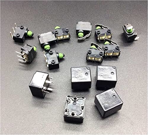 Relais 15 Stück Mikroschalter Zündschloss Gebogene Füße Autorelais Elektronisches Zubehör von ICXLPMC