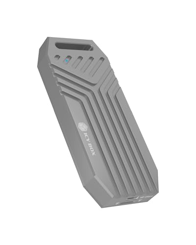 ICY BOX IB-1919M-C42 USB4® M.2 NVMe SSD Gehäuse, 8 TB, M.2 NVMe SSD, Aluminiumgehäuse, Werkzeuglose Installation, Kompatibel mit Windows®, macOS® und Linux® von ICY BOX