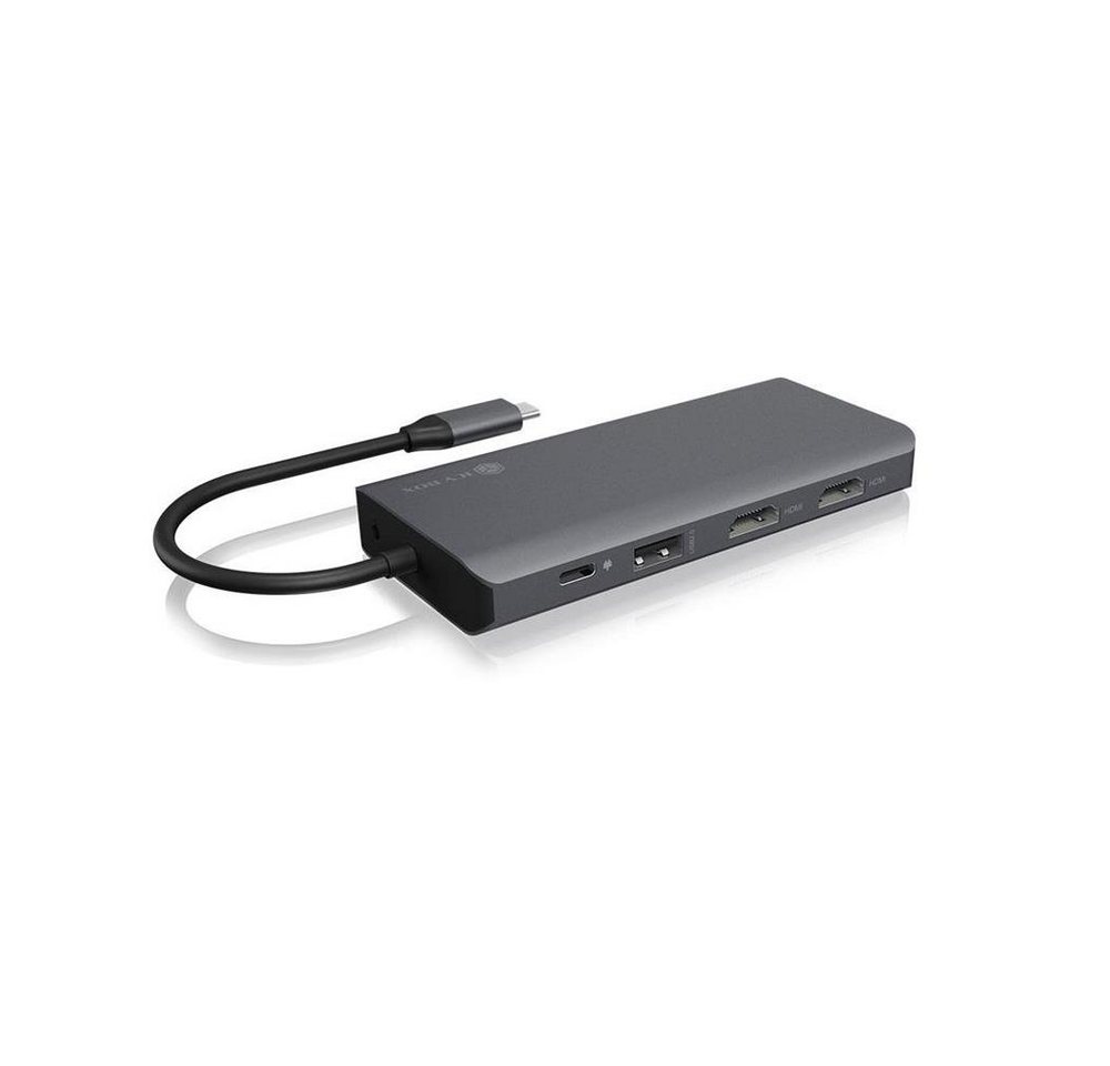 ICY BOX Laptop-Dockingstation IB-DK4070-CPD, USB Type-C, Kartenleser, HDMI, VGA von ICY BOX
