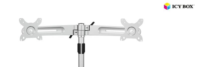 ICY BOX IB-AC638M2 Extended module for IB-AC638. Supports two more monitors up Monitor-Halterung von ICY BOX