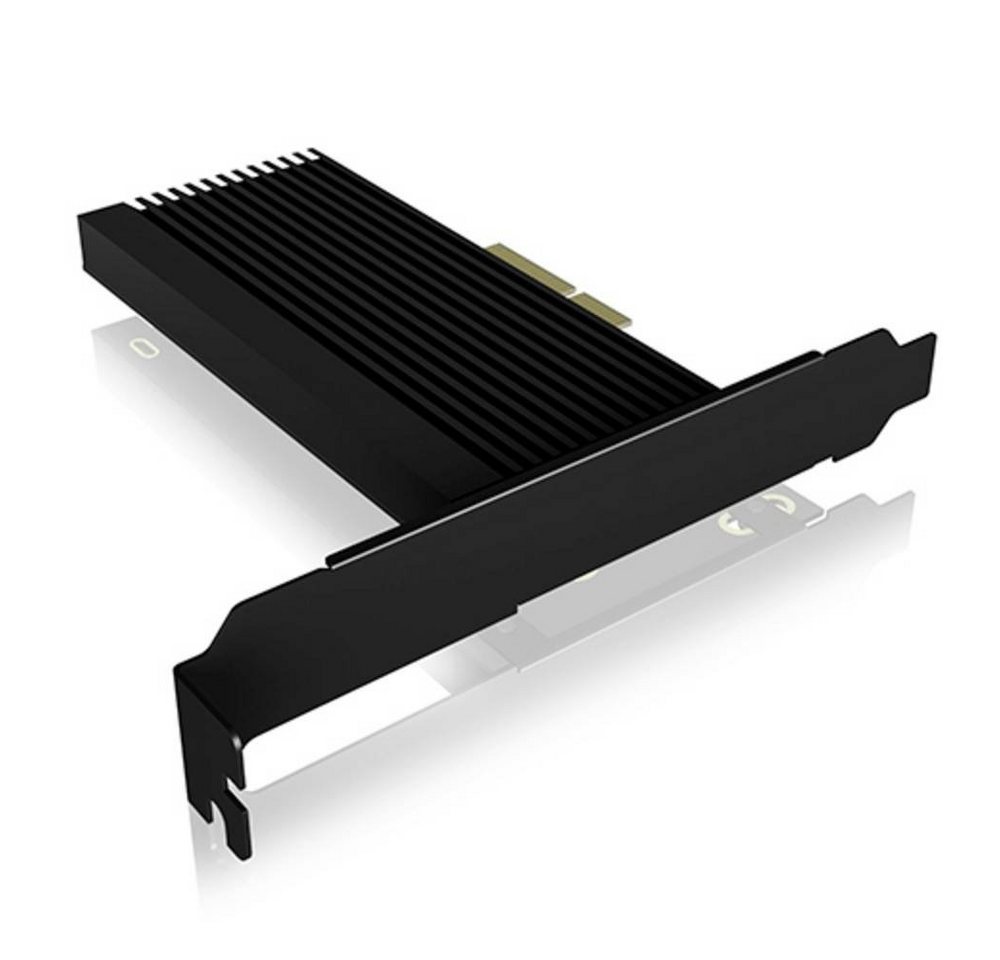ICY BOX PCIe Erweiterungskarte mit M.2 M-Key Sockel für Modulkarte, inkl. Low-Profile Slotblech, Passive Kühlung von ICY BOX