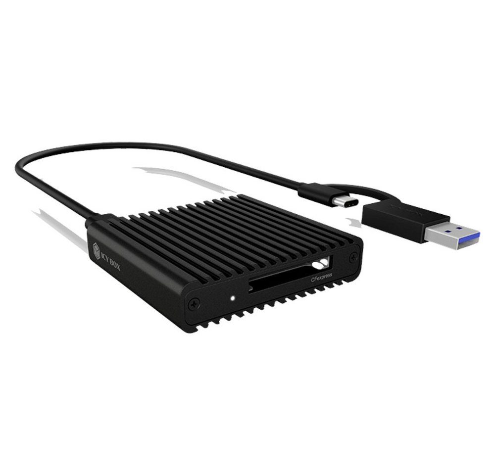 ICY BOX Speicherkartenleser ICY BOX IB-CR404-C31 Externer Speicherkartenleser USB-C®, USB-A (USB von ICY BOX