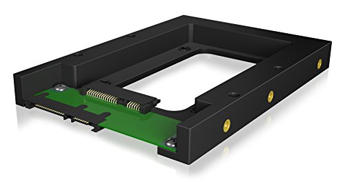 Icy Box IB-2538StS Konverter 1x 2,5 Zoll auf 1x 3,5 Zoll für SATA HDD/SSD, Kunststoff, Messinggewinde, SATA III, schwarz Icy Box IB-2538StS Konverter 1x 2,5 Zoll auf 1x 3,5 Zoll für SATA HDD/SSD, Kunststoff, Messinggewinde, SATA III, schwarz von ICY BOX