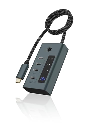 IcyBox Hub USB 3.2 Gen 2 Type-C IB-HUB1454-C31 von ICY BOX