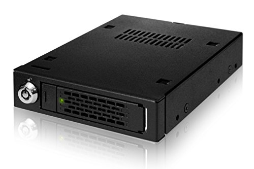 ICY DOCK 1 x U.2 / U.3 NVMe PCIe 4.0 SSD zu SFF-8639 Wechselrahmen - Vollmetall - ToughArmor MB601VK-B von ICY DOCK