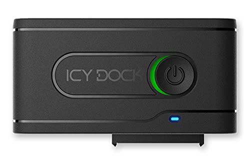 ICY DOCK EZ-Adapter Ex MB931U-1VB R1-1x 2,5" U.2 NVMe PCIe SFF-8639 SSD zu USB 3.2 Gen2 10Gbps Dockingstation/Reader Kompatibel zu Thunderbolt 4 von ICY DOCK