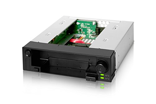 ICY DOCK Rack amovible, Station d'acceuil, Docking Station Pour HDD/SSD 2.5" et 3.5" SATA Hot Swap Dans UNE baie Externe de 5.25" - DuoSwap MB971SP-B ICY DOCK Rack amovible, Station d'acceuil, Docking Station Pour HDD/SSD 2.5" et 3.5" SATA Hot Swap Dans UNE baie Externe de 5.25" - DuoSwap MB971SP-B von ICY DOCK