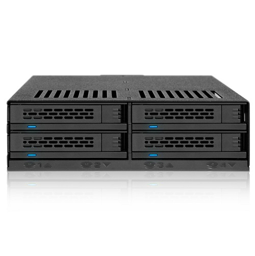 Backplane IcyDock 4x6,3cm SATAI-III/SAS in 1x5,25 HDD/SSD Backplane IcyDock 4x6,3cm SATAI-III/SAS in 1x5,25 HDD/SSD von ICY Dock