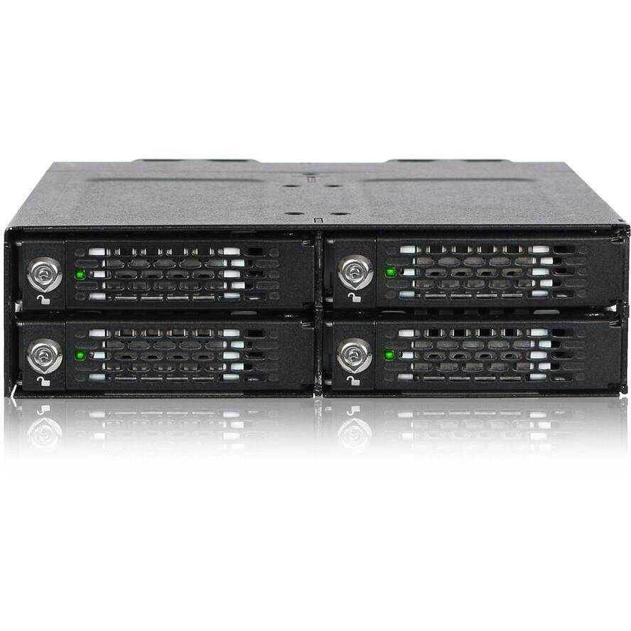 IcyDock 4x M.2 NVMe to 4x MiniSAS HD in 1x 5.25 bay mob rac IcyDock 4x M.2 NVMe to 4x MiniSAS HD in 1x 5.25 bay mob rac von ICY Dock