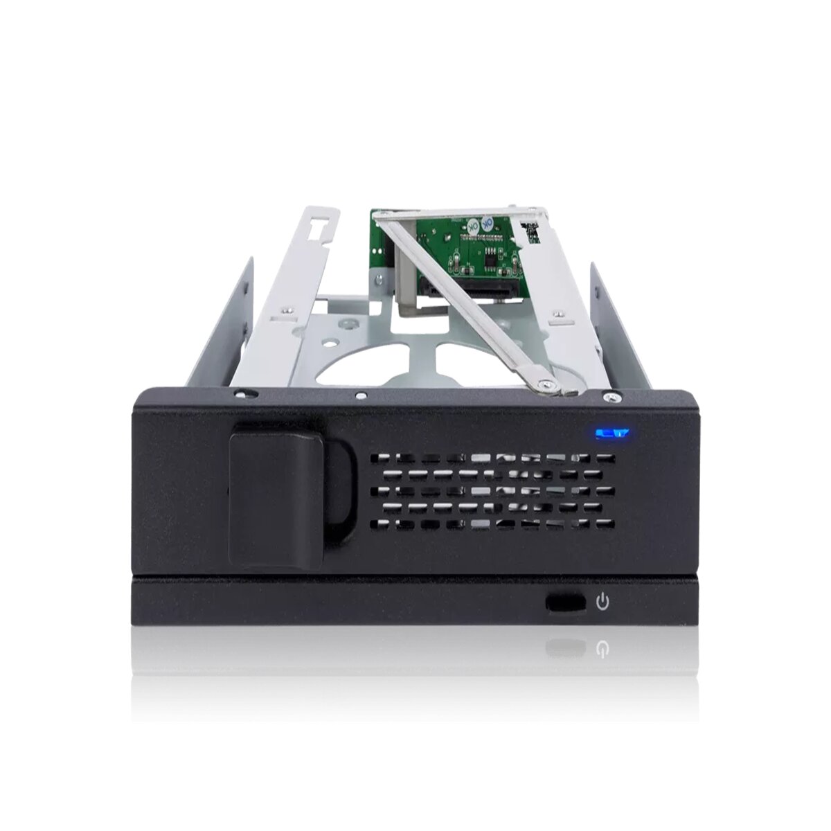 We-Ra. IcyDock 1x 3.5 SATA in 1x 5.25 bay mobile rack fanl We-Ra. IcyDock 1x 3.5 SATA in 1x 5.25 bay mobile rack fanl von ICY Dock