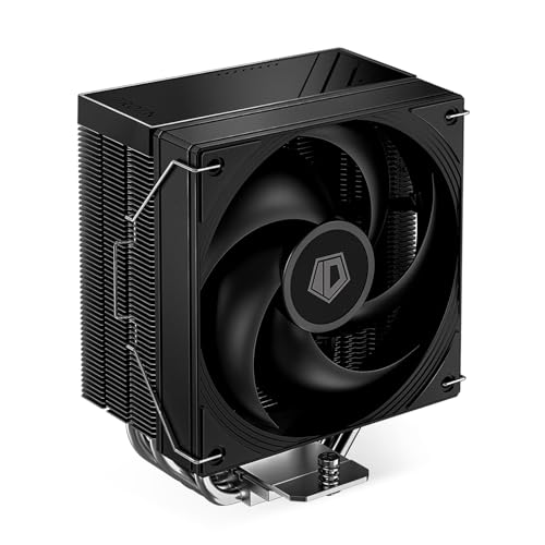 ID-COOLING FROZN A410 SE CPU Luftkühler, 4×Ф6mm Hochleistungs-Wärmerohre, 120mm leiser Lüfter mit geringem Geräuschpegel von 24,8 dB(A), Intel LGA1851/1700/1200/1150/1151/1155; AMD AM5/AM4 von ID-COOLING