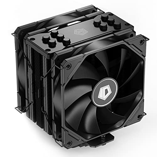 ID-COOLING SE-225-XT CPU-Kühler, 5 Heatpipes, CPU-Luftkühler, 2 x 120 mm Push-Pull-PWM-Lüfter, CPU-Lüfter für Intel/AMD, LGA 1700 kompatibel von ID-COOLING