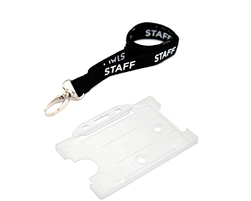 Ausweishalter und Umhängeband mit schwarzem Metallclip – langlebig und bequem für Mitarbeiter, Veranstaltungen, Bürogebrauch und Sicherheitsabzeichen Ausweishalter und Umhängeband mit schwarzem Metallclip – langlebig und bequem für Mitarbeiter, Veranstaltungen, Bürogebrauch und Sicherheitsabzeichen von ID Card IT