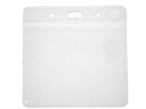 ID Card It Ausweishalter, Kunststoff, transparent, Größe 102 x 83 mm, 100 Stück ID Card It Ausweishalter, Kunststoff, transparent, Größe 102 x 83 mm, 100 Stück von ID Card IT