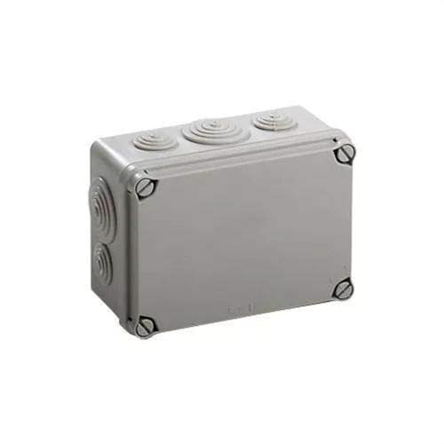 Ide IDE IP65 wasserdichte Shunt-Box mit blickdichtem Deckel und Kegeln, 116 x 162 x 76 mm, Grau, 1 von IDE