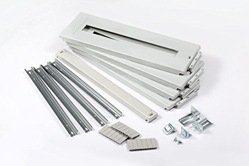 IDE e48p200 Kit Deckel und getrennte DIN plastischen, Tapas, 48 Module (200 mm) von IDE