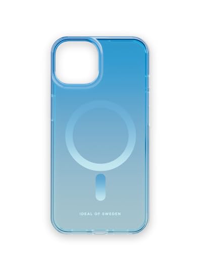 IDEAL OF SWEDEN Durchsichtige Handyhülle mit erhöhten Kanten, Magnetische Handyhülle kompatibel mit Magsafe iPhone-Hülle, für iPhone 13 und iPhone 14 (Light Blue) von IDEAL OF SWEDEN