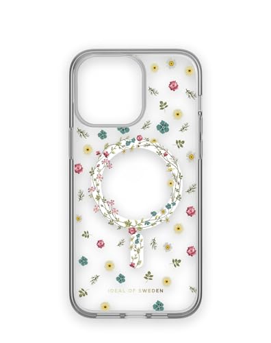 IDEAL OF SWEDEN Durchsichtige Handyhülle mit erhöhten Kanten, Magnetische Handyhülle kompatibel mit Magsafe iPhone-Hülle, für iPhone 14 Pro Max (Petite Floral) von IDEAL OF SWEDEN