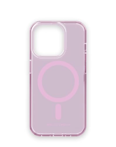 IDEAL OF SWEDEN Durchsichtige Handyhülle mit erhöhten Kanten, Magnetische Handyhülle kompatibel mit Magsafe iPhone-Hülle, für iPhone 15 Pro (Light Pink), IDCLCMS-I2361P-512 von IDEAL OF SWEDEN