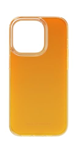 IDEAL OF SWEDEN Durchsichtige Handyhülle mit erhöhten Kanten und Nicht vergilbenden Materialien, fallgetesteter Schutz mit transparentem Finish, kompatibel mit iPhone 14 Pro (Orange Spritz) von IDEAL OF SWEDEN