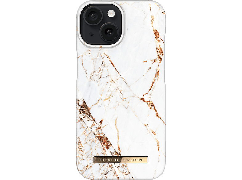 IDEAL OF SWEDEN Fashion Case, Backcover, Apple, iPhone 15, Carrara Gold von IDEAL OF SWEDEN