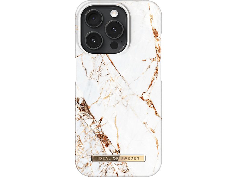 IDEAL OF SWEDEN Fashion Case, Backcover, Apple, iPhone 15 Pro, Carrara Gold von IDEAL OF SWEDEN