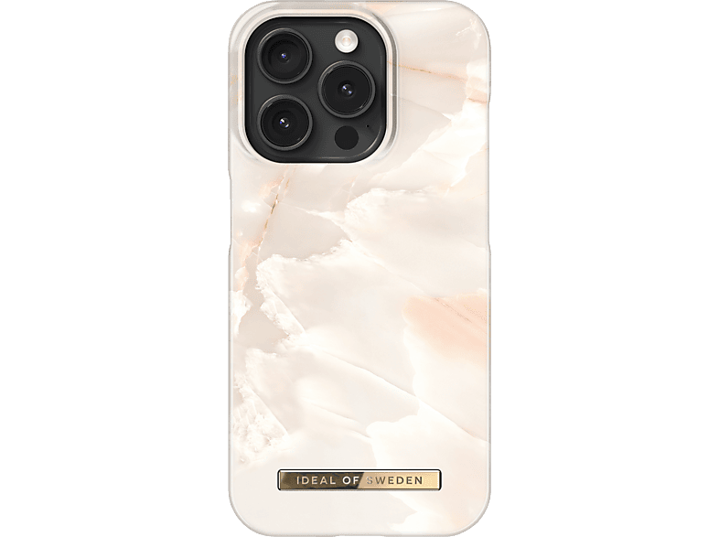 IDEAL OF SWEDEN Fashion Case, Backcover, Apple, iPhone 15 Pro, Rose Pearl Marble von IDEAL OF SWEDEN