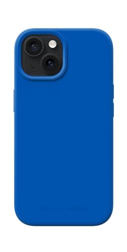 IDEAL OF SWEDEN Griffige Silikon-Handyhülle mit Einer glatten Haptik und leichtem Gefühl - Schützende stoßfeste Hülle in trendigen Farbdesigns, Kompatibel mit iPhone 15 (Cobalt Blue) von IDEAL OF SWEDEN
