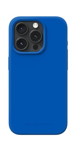 IDEAL OF SWEDEN Griffige Silikon-Handyhülle mit Einer glatten Haptik und leichtem Gefühl - Schützende stoßfeste Hülle in trendigen Farbdesigns, Kompatibel mit iPhone 15 Pro (Cobalt Blue) von IDEAL OF SWEDEN