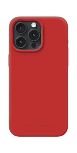IDEAL OF SWEDEN Griffige Silikon-Handyhülle mit Einer glatten Haptik und leichtem Gefühl - Schützende stoßfeste Hülle in trendigen Farbdesigns, Kompatibel mit iPhone 15 Pro Max (Red) von IDEAL OF SWEDEN