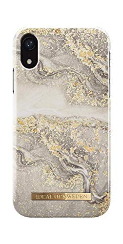 IDEAL OF SWEDEN Handyhülle für iPhone XR (Sparkle Greige Marble) von IDEAL OF SWEDEN