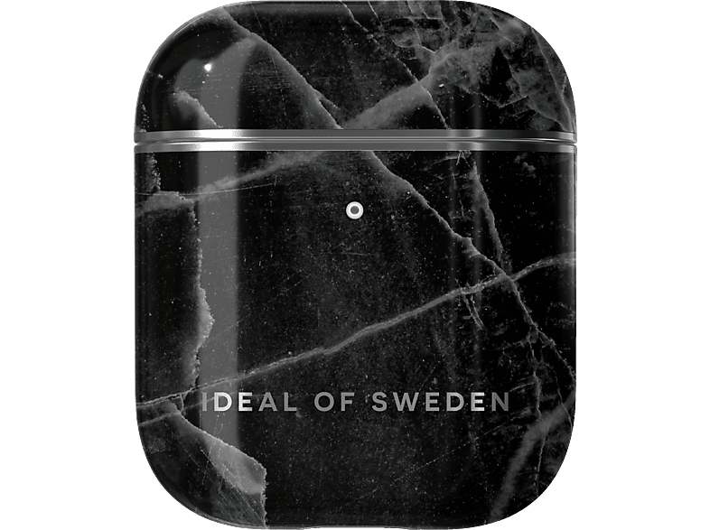 IDEAL OF SWEDEN IDFAPCAW21-358 Airpods Case Gen 1/2 Black Thunder Marble Schutzhülle, von IDEAL OF SWEDEN