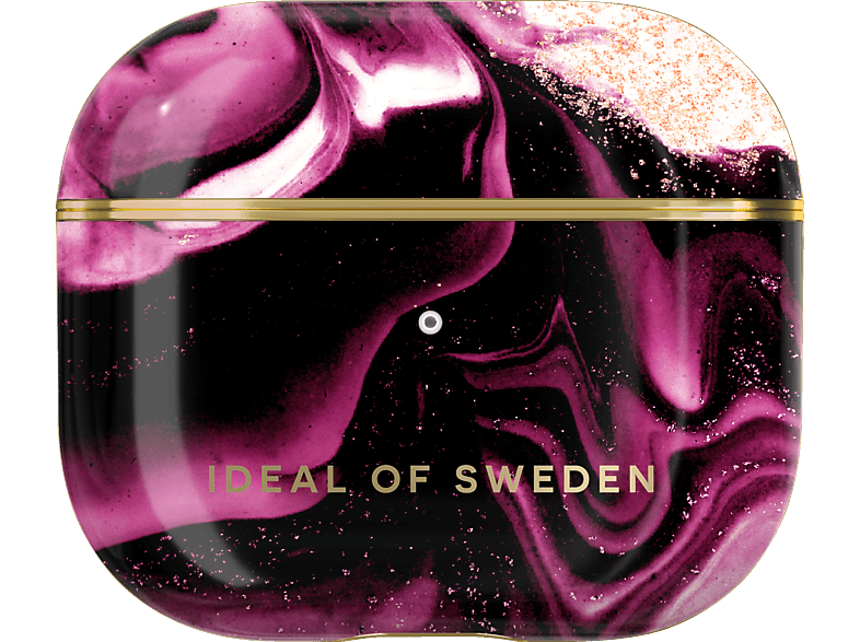 IDEAL OF SWEDEN IDFAPCAW21-G4-319 Airpods Case Gen 3 Golden Ruby Marble Schutzhülle, von IDEAL OF SWEDEN