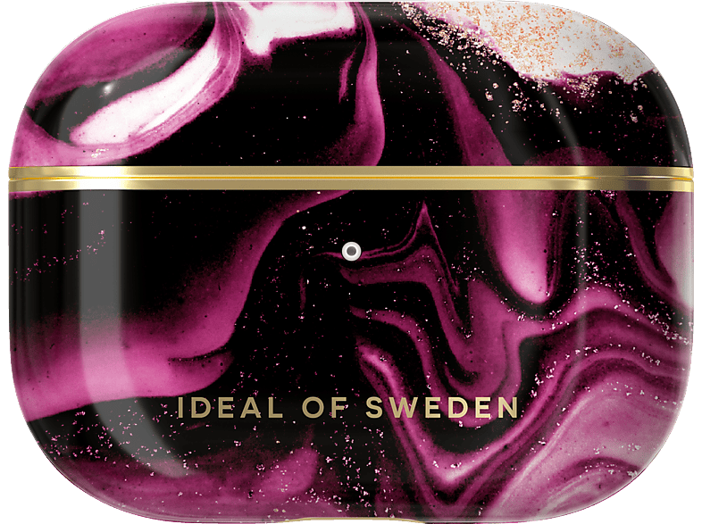 IDEAL OF SWEDEN IDFAPCAW21-PRO-319 Airpods Case Pro Golden Ruby Marble Schutzhülle, von IDEAL OF SWEDEN