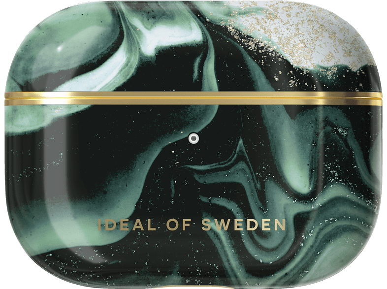 IDEAL OF SWEDEN IDFAPCAW21-PRO-320 Airpods Case Pro Golden Olive Marble Schutzhülle, von IDEAL OF SWEDEN