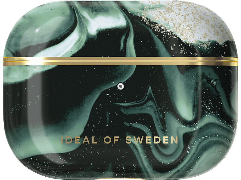 IDEAL OF SWEDEN IDFAPCAW21-PRO-320 Airpods Case Pro Golden Olive Marble Schutzhülle, von IDEAL OF SWEDEN