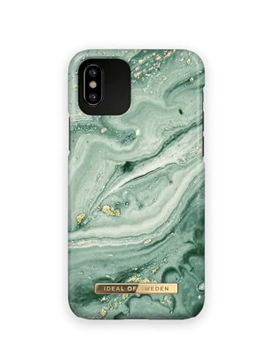 IDEAL OF SWEDEN IDFCSS21-I1958-258 - Fashion Case - Mint Swirl Marble - für Apple iPhone 11 Pro, Apple iPhone XS, Apple iPhone X von IDEAL OF SWEDEN