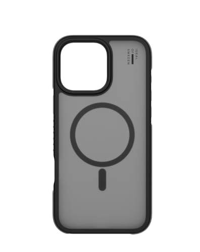 IDEAL OF SWEDEN Magnetische hülle mit erhöhten Kanten Nicht vergilbenden Materialien, fallgetesteter Schutz kompatibel mit Magsafe Bumper Handyhülle durchsichtig für iPhone 16 Pro Max (Schwarz) von IDEAL OF SWEDEN
