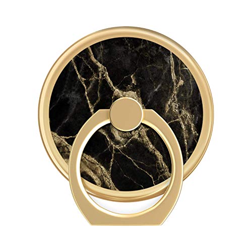 IDEAL OF SWEDEN Praktische Ringhalterung für einen bequemen Griff. Magnetisch und kompatibel mit Allen magnetischen Handyhüllen. Ringständer oder Telefonring (Golden Smoke Marble) von IDEAL OF SWEDEN