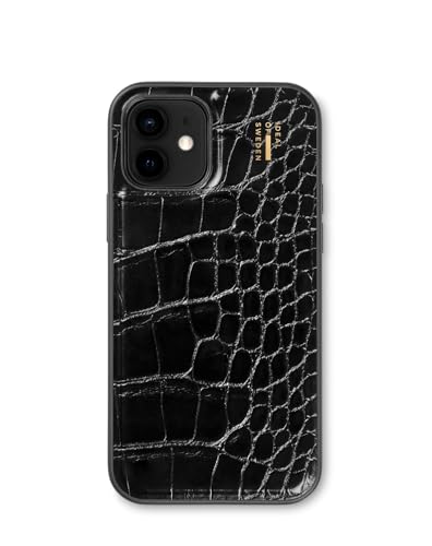 IDEAL OF SWEDEN Vegan Leather Case MagSafe iPhone 12/12P Black Croco IDEAL OF SWEDEN Vegan Leather Case MagSafe iPhone 12/12P Black Croco von IDEAL OF SWEDEN