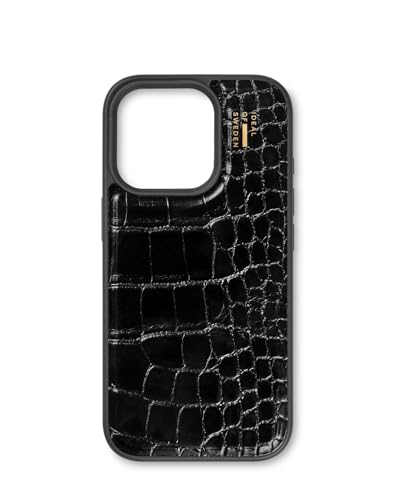 IDEAL OF SWEDEN Vegan Leather Case MagSafe iPhone 16PR Black Croco IDEAL OF SWEDEN Vegan Leather Case MagSafe iPhone 16PR Black Croco von IDEAL OF SWEDEN