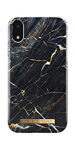 iDeal Of Sweden Handyhülle für iPhone XR (Mikrofaserfutter, Qi Wireless Charger kompatibel) (Port Laurent Marble) von IDEAL OF SWEDEN