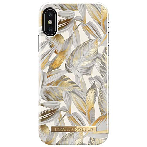 iDeal Of Sweden of Sweden Platinum Leaves Fashion Back Case kompatibel mit iPhone XS/X von iDeal Of Sweden
