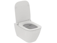 Ideal Standard i.life B, wandhängende Toilette inkl. Soft Close Sandwichsitz, weiß - Riegelabstand 180 mm von IDEAL STANDARD