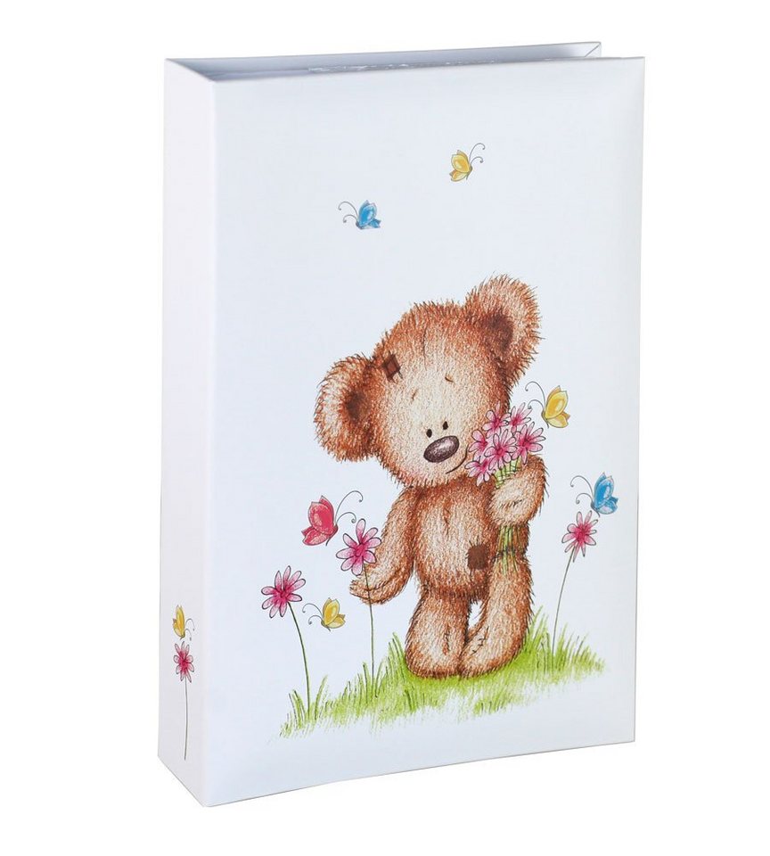 IDEAL TREND Fotoalbum Baby Bear Flower Fotoalbum für 300 Fotos in 10x15 cm Kinder Memoalbum IDEAL TREND Fotoalbum Baby Bear Flower Fotoalbum für 300 Fotos in 10x15 cm Kinder Memoalbum von IDEAL TREND